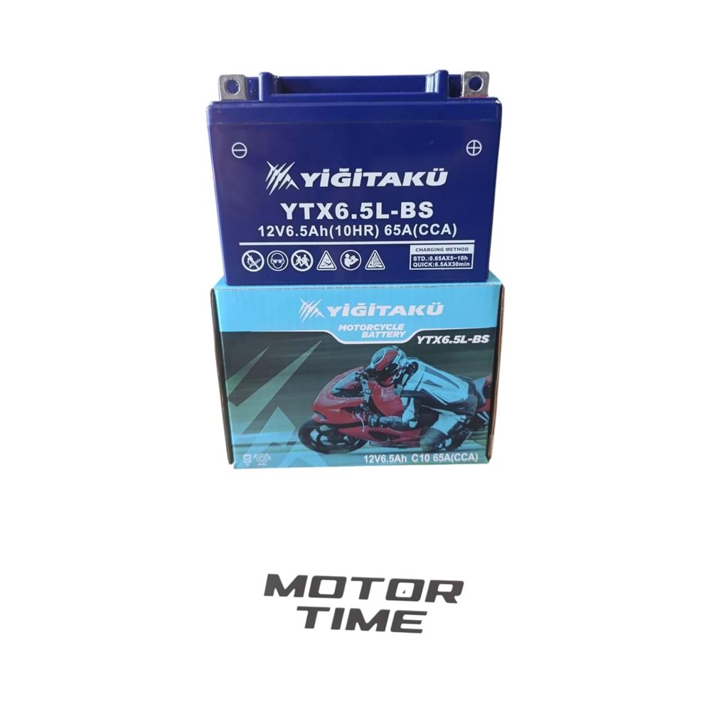 YİĞİT AKÜ 12V6.5AH YATIK