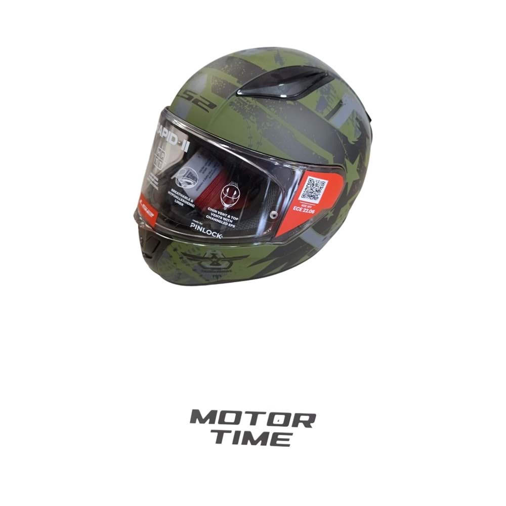 LS2 RAPIDII BIRDS M.MILITARY(XL)