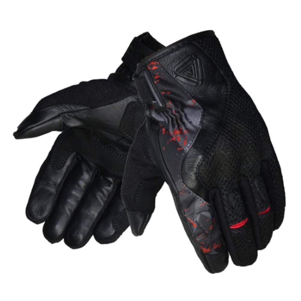 VEXO ELDİVEN AİRTECH SİYAH-KIRMIZI (XL)