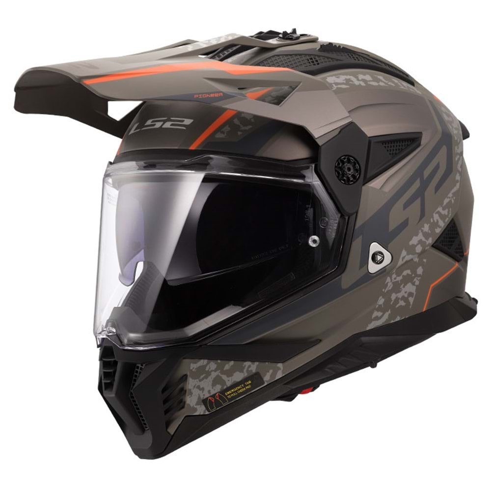 LS2 PIONEER 2 DEVOR KUM KASK (L)