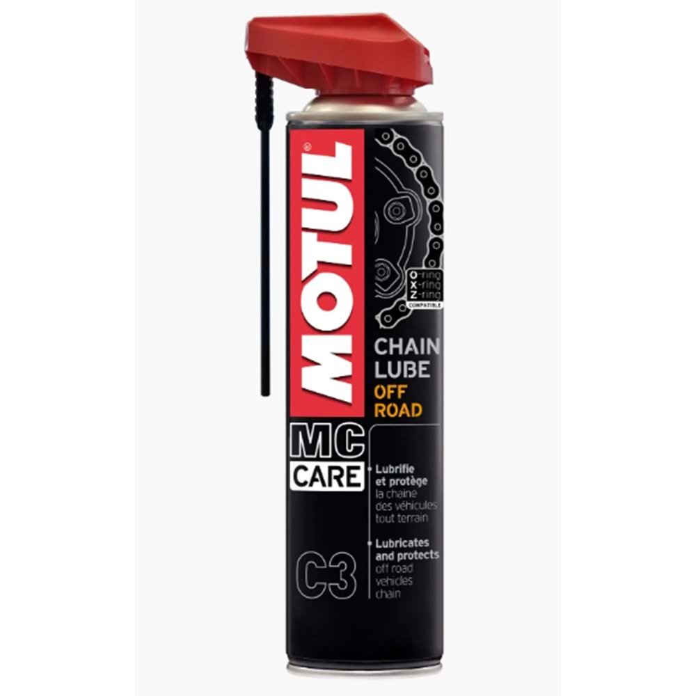 MOTUL ZİNCİR YAĞLAMA C3 CHAIN LUBE OFF ROAD 12X0.400L