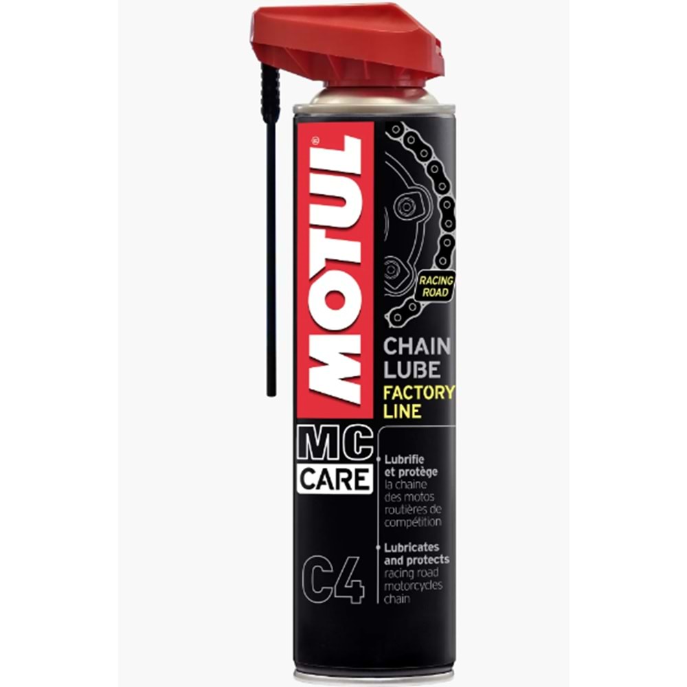 MOTUL ZİNCİR YAĞLAMA RACİNG C4 CHAIN LUBE FL 12X0.400L