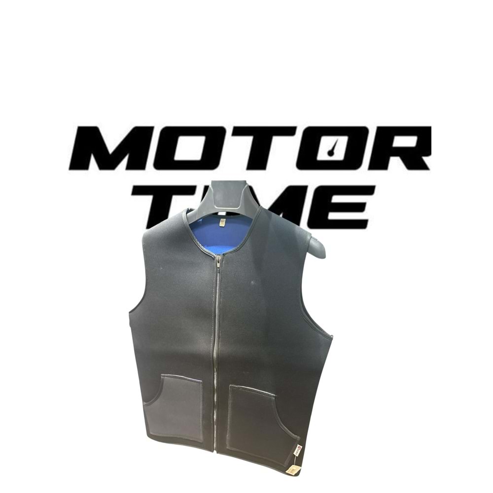 SOFTJEL YELEK MOTOSİKLET SİYAH (L)