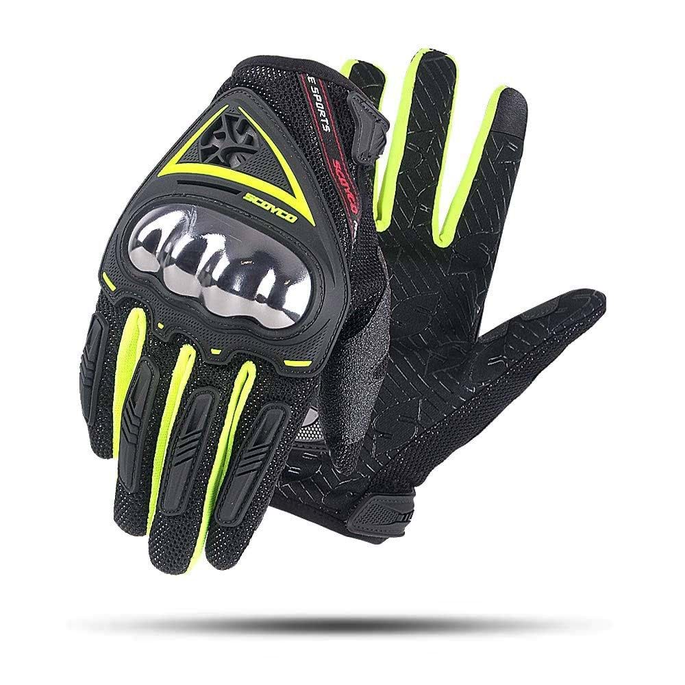 SCOYCO MC44 ELDİVEN SİYAH-SARI (M)