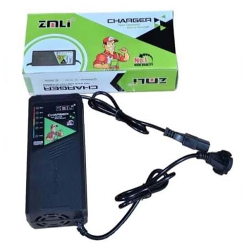 ZMLİ 60V20-24AH SARJ CİHJAZI DEVRE KESİCİLİ (5 AKÜLÜ)