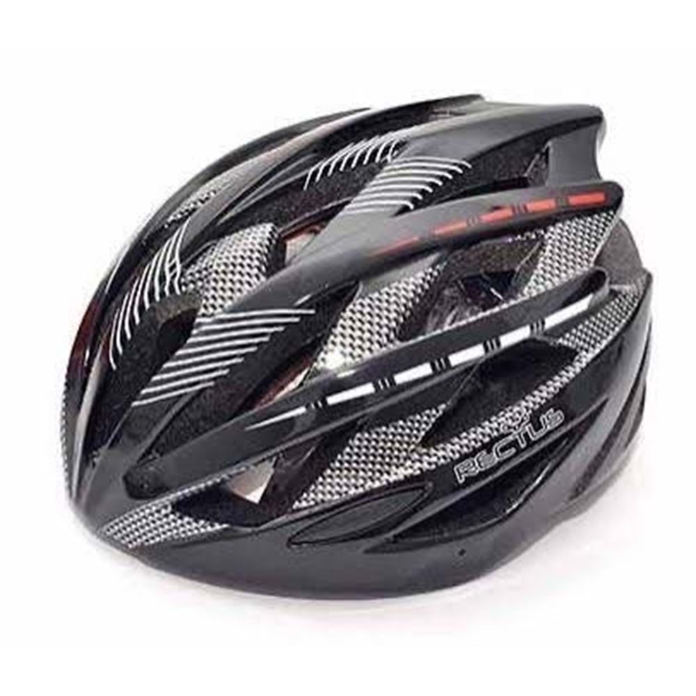 RECTUS SİYAH BİSİKLET KASKI