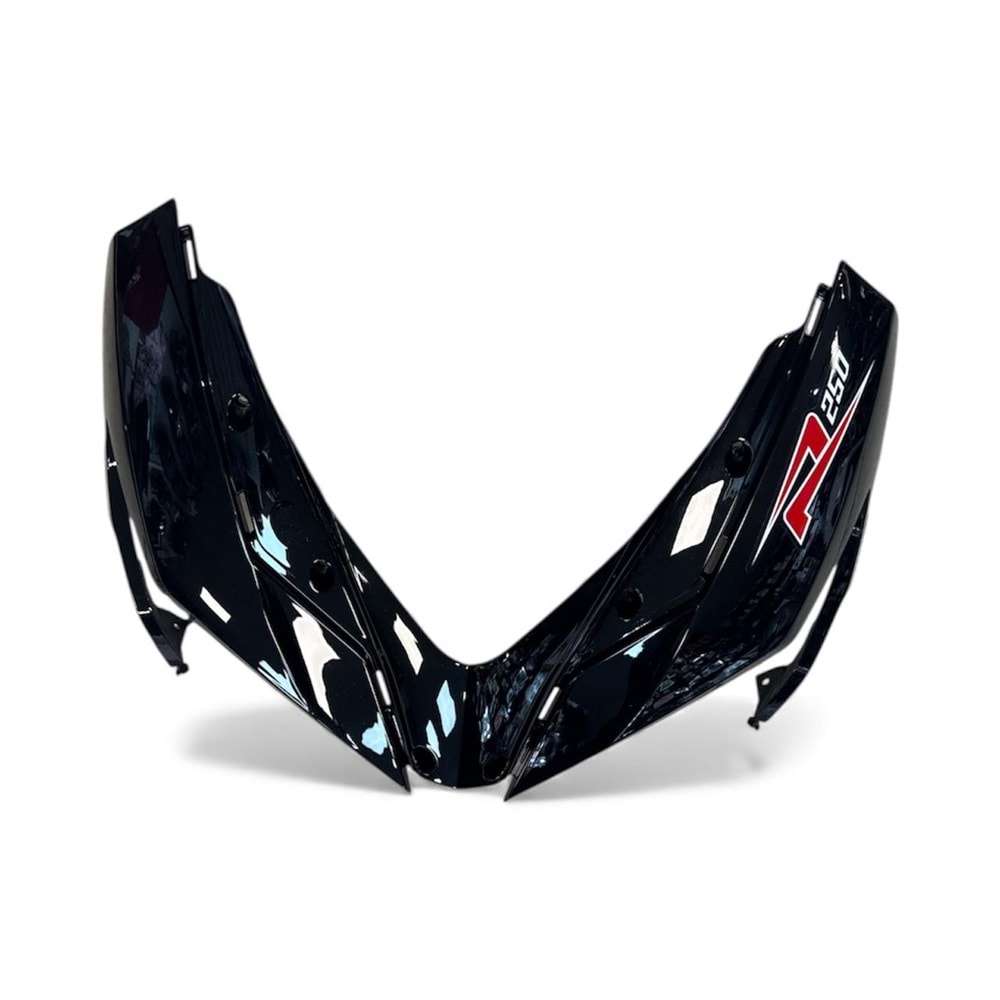 RKS R250 ÖN FAR PANELİ SİYAH-KIRMIZI