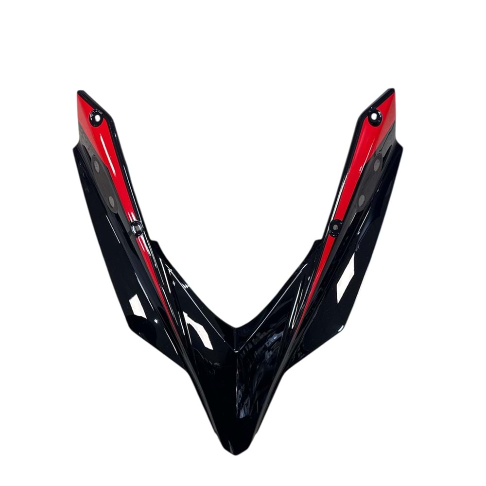 RKS R250 ÖN FAR PANELİ ÜST PLASTİĞİ SİYAH-KIRMIZI