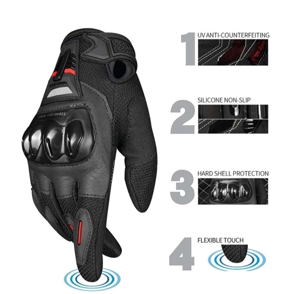 ONES AGAIN MG07 SİYAH -KIRMIZI (L)