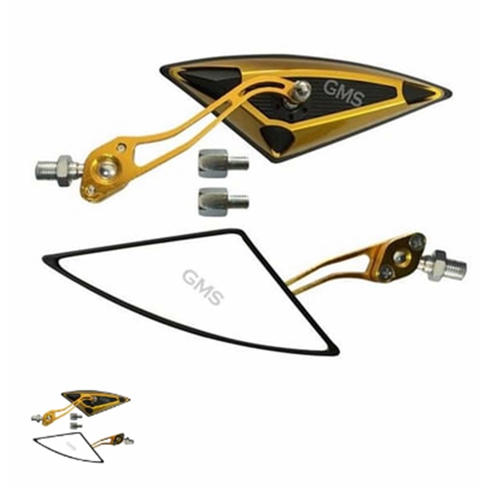 AYNA TAKIMI MODİFİYE SARI 8MM-10MM UYUMLU