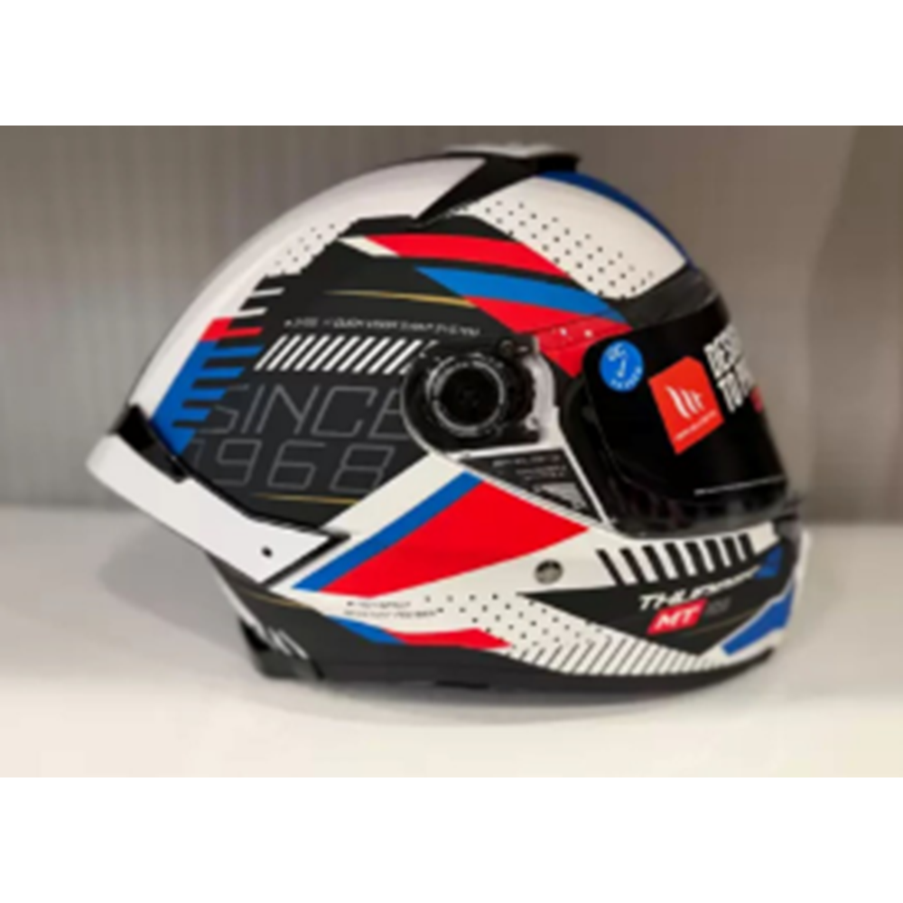 MT HELMETS THUNDER 4 SV LUMINENCE A7 PARLAK KAPALI MOTOSİKLET KASKI(XL)