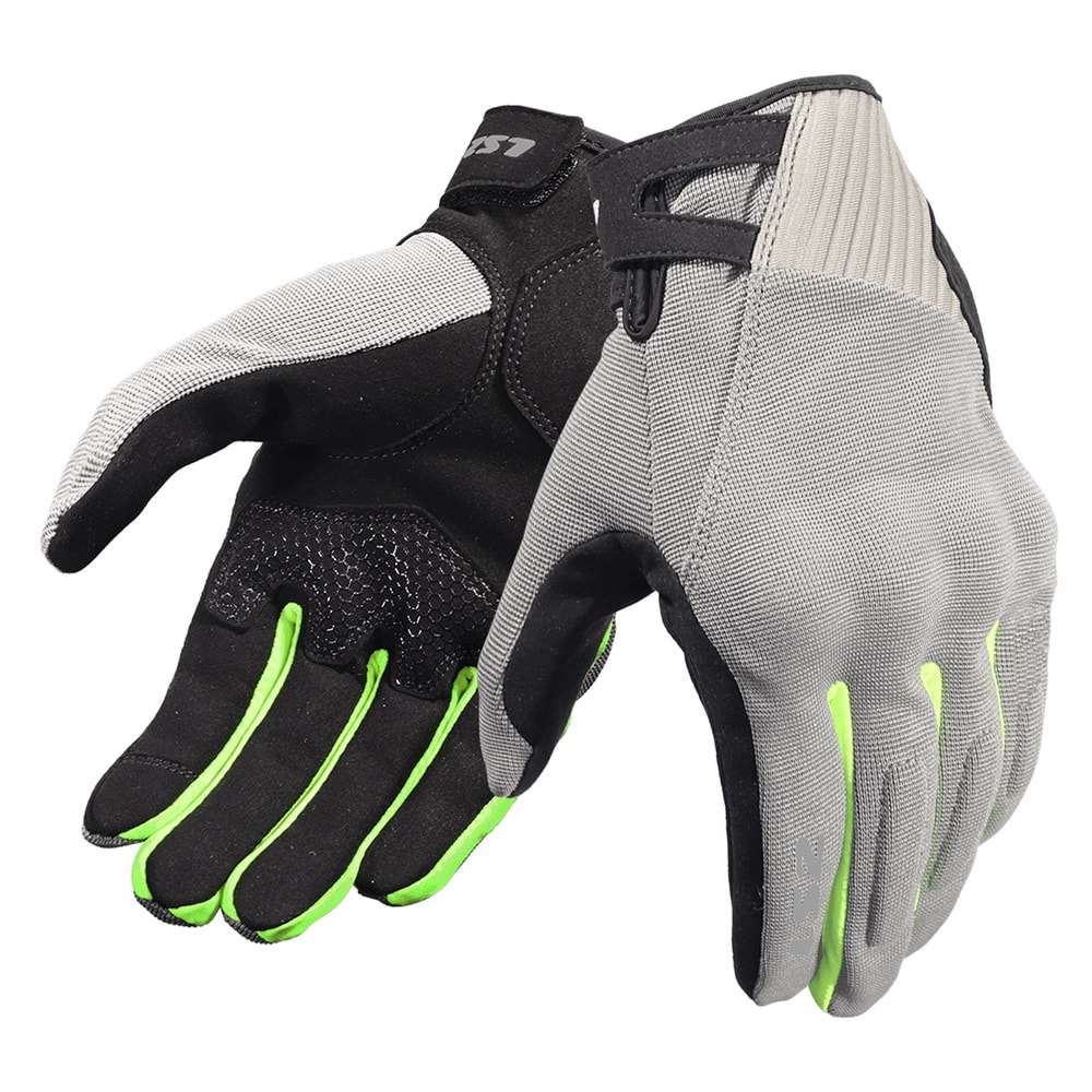 LS2 DART 2 EVO ELDİVEN GRİ-NEON SARI (M)