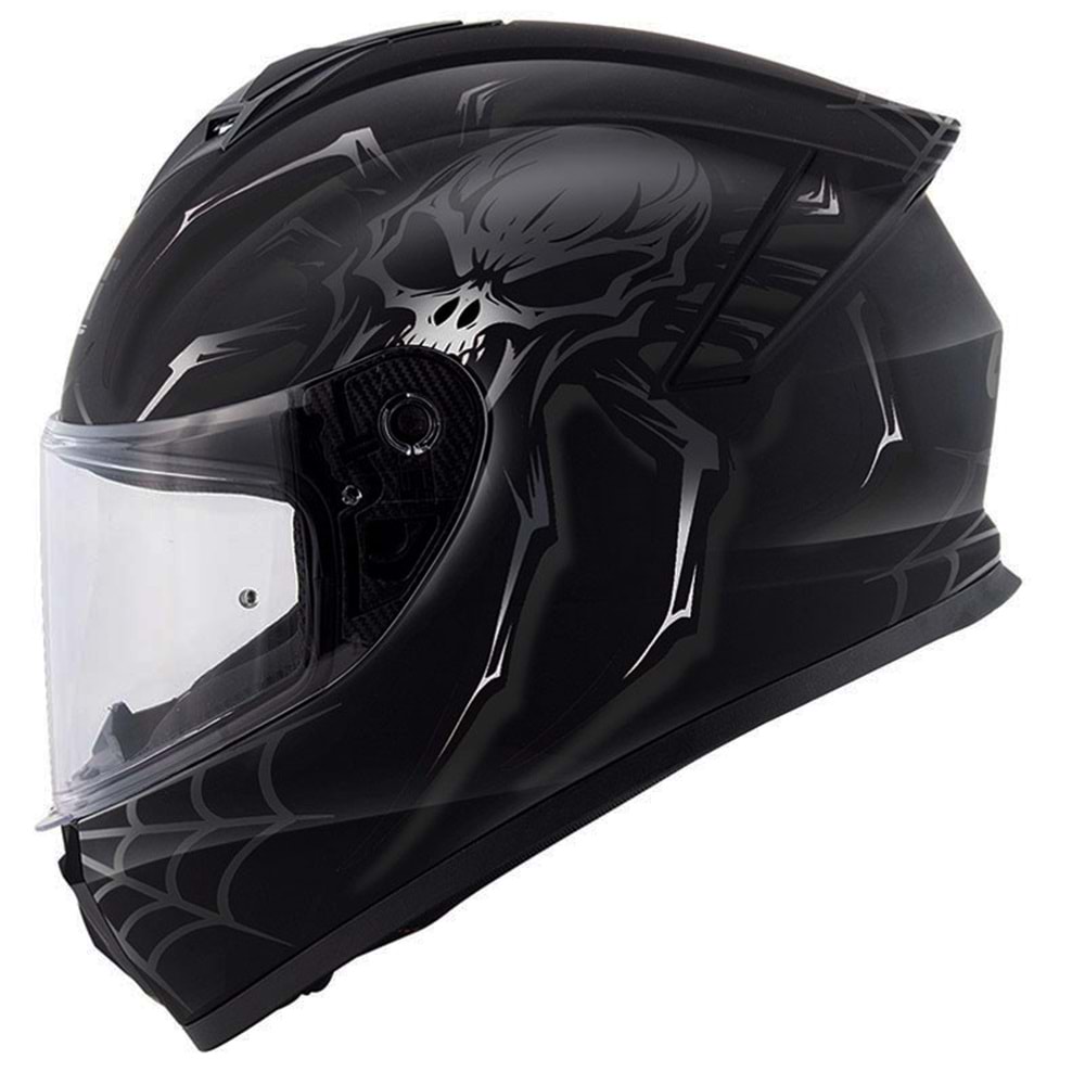 GIVI 50.X ARACHNO MAT SİYAH-GRİ KASK (2XL)