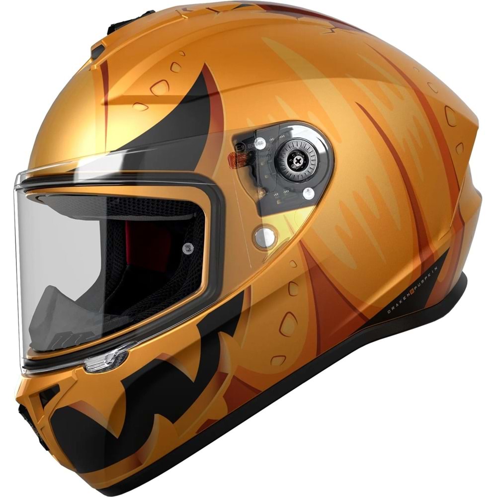 AXXIS DRAKEN S PUMPKIN C3 MATT YELLOW (L)