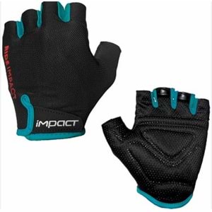 İMPACT ELDİVEN YARIM SİYAH-MAVİ (XL)