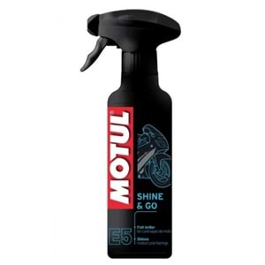 MOTUL E5 MOTOSİKLET PLASTİK GRENAJ & KAPORTA PARLATMA VE BAKIM SPREYİ 400ML