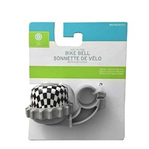 BİSİKLET ZİL LÜX 360 ÇEVİRMELİ SİYAH-BEYAZ