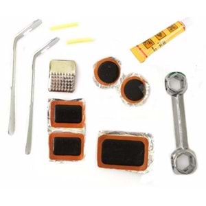 BİSİKLET LASTİK PRATİK YAMA YAPIŞTIRMA SETİ