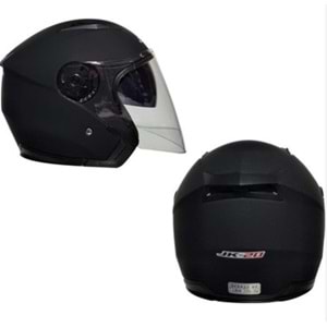 JEKAİ KASK YARIM SİYAH GÜNEŞ GÖZLÜKLÜ (L)