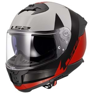LS2 STREAM 2 THUNDERBIZ SİYAH-KIRMIZI KASK (2XL)