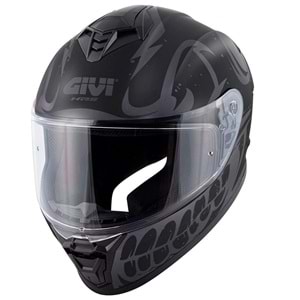 GIVI 50.X BONES MAT SİYAH-GRİ KASK (XL)