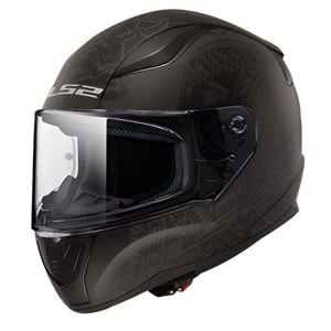 LS2 RAPID 2 TAKAROA MAT SİYAH KASK (2XL)