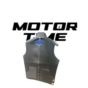 SOFTJEL YELEK MOTOSİKLET SİYAH (L)