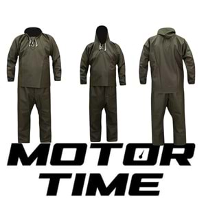 YAĞMURLUK YEŞİL TAKIM KAPŞONLU