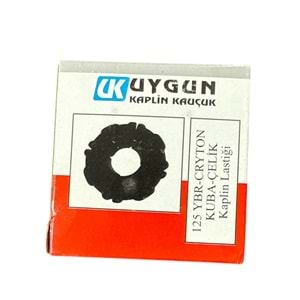 ARKA DİŞLİ LASTİĞİ (KAPLİN) 125YBR KUBA-ÇELİK KAPLİN LASTİĞİ