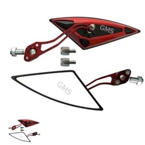 AYNA TAKIMI MODİFİYE KIRMIZI 8MM-10MM UYUMLU