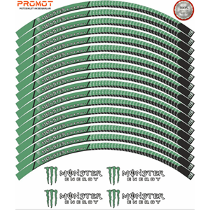 MONCTER MOTORSİKLET JAN ŞERİDİ YEŞİL