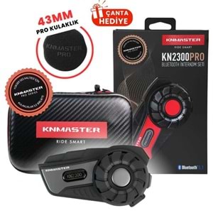 KNMASTER KN2300 PRO - BLUTOOTH İNTERCOM SETİ