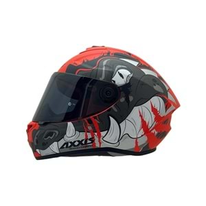 AXXIS DRAKEN S TROOPER C5 MATT RED (L)