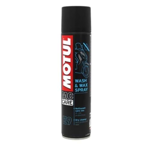 MOTUL E9 MAT YÜZEY TEMİZLEYİCİ SPREYİ 400 ML
