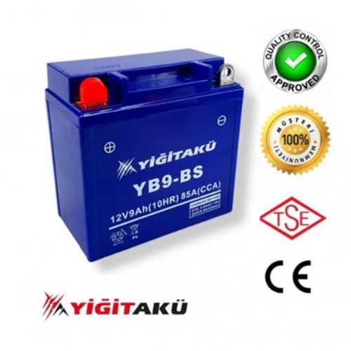 YİĞİT AKÜ 12V9AH DİK