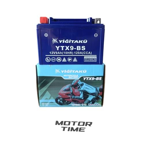 YİĞİT AKÜ 12V9AH YATIK