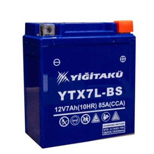 YİĞİT AKÜ 12V7AH DİK