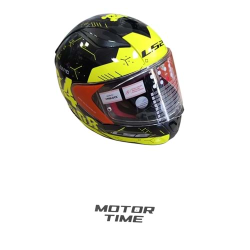LS2 RAPIDII YELLOW BLACK(XXL)