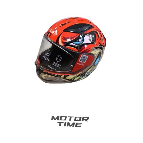 LS2 RAPİDII RED GREY SPOX (L)