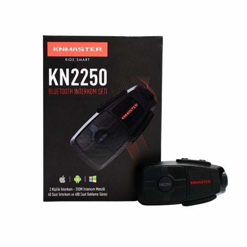 KNMASTER KN2250 - BLIETOOTH İNTERCOM SETİ