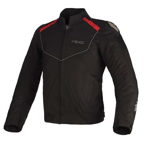 VEXO AXION H20 MONT SİYAH-KIRMIZI (5XL) SIRT KORUMALI