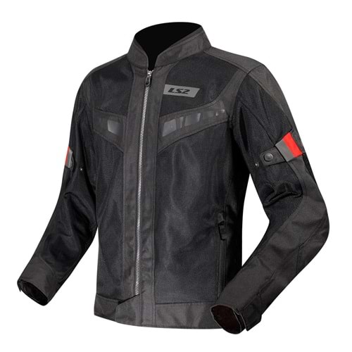 LS2 BLADE AIR MONT SİYAH-KIRMIZI (L)