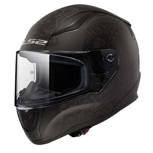LS2 RAPID 2 TAKAROA MAT SİYAH KASK (2XL)