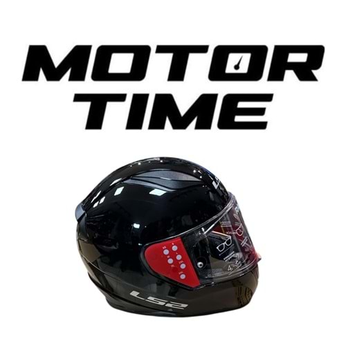 LS2 RAPID 2 PARLAK SİYAH (XL)