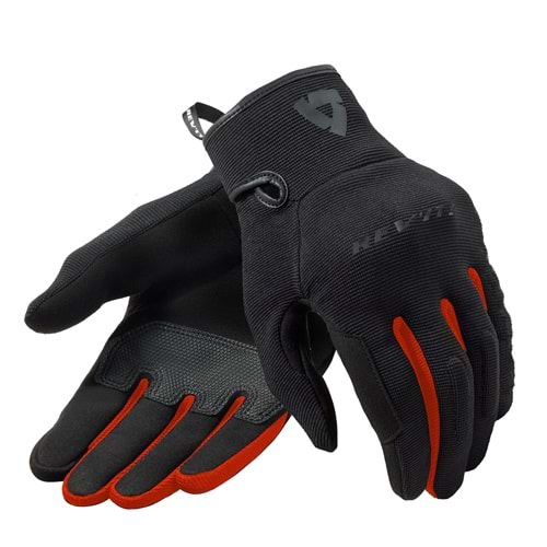 REVIT COOL ELDİVEN SİYAH-KIRMIZI (XL)