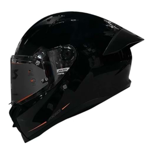AXXIS FENIX SOLID A1 BLACK GLOSS (L)