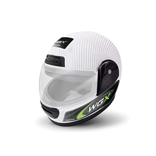 WOGEN KAPALI KASK BEYAZ (L)