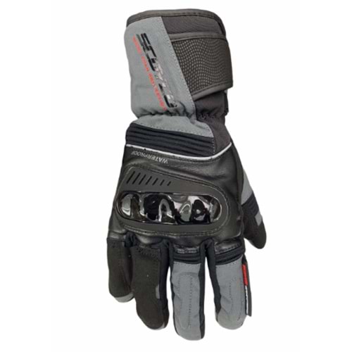 SCOYCO MC82WP KIŞLIK MOTOSİKLET ELDİVENİ - KOYU GRİ (M)