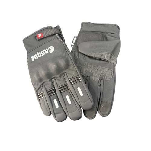 CASQUE KORUMALI ELDİVEN SİYAH (L)