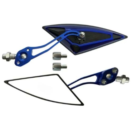 AYNA TAKIMI MODİFİYE MAVİ 8MM-10MM UYUMLU